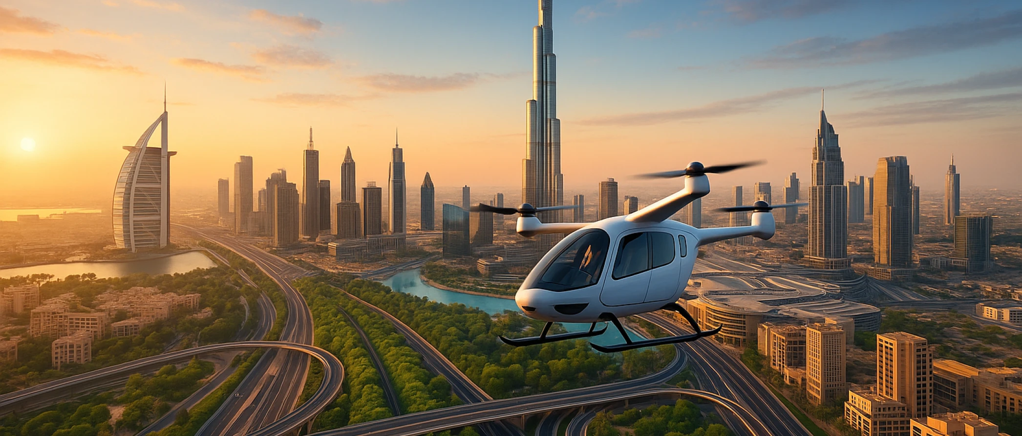 Budoucnost Dubaje: Jak bude vypadat město v roce 2040?