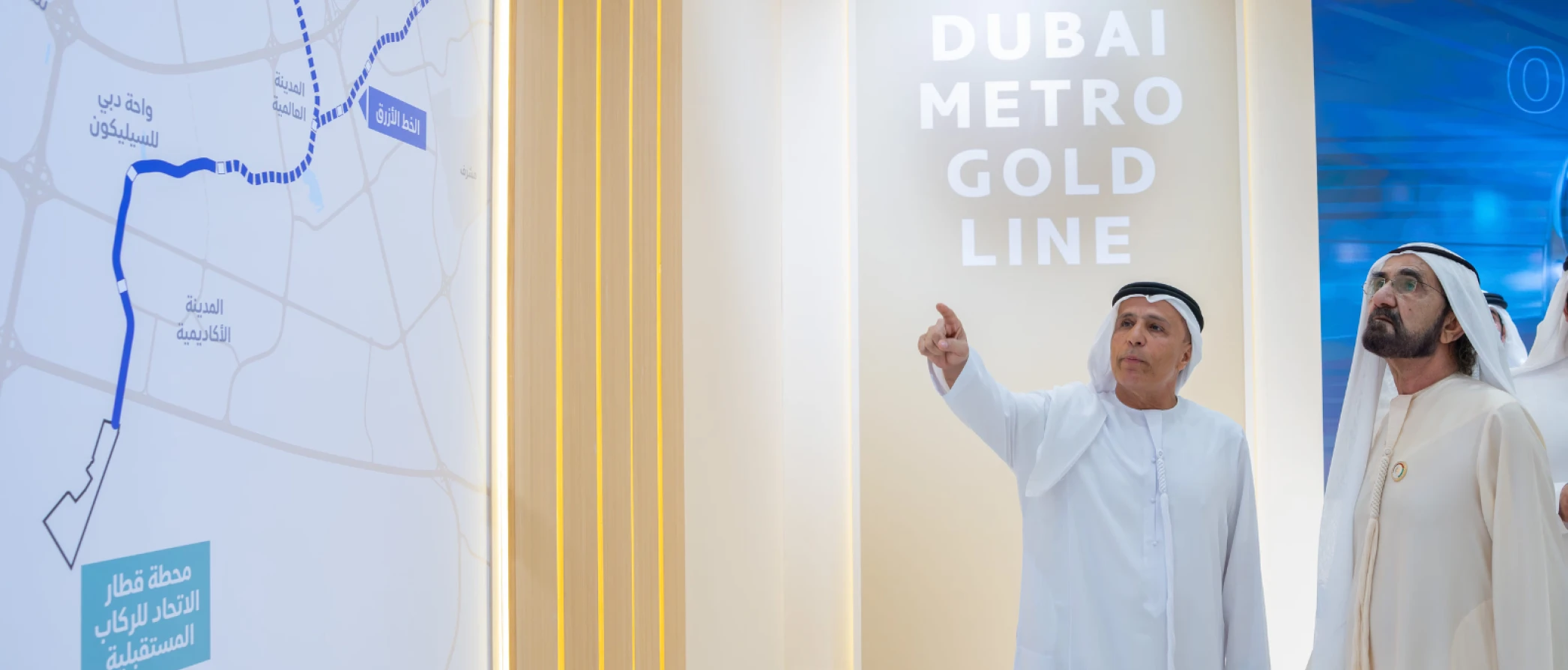 A new metro line is coming to Dubai. The Dubai Gold Line will open in 2032