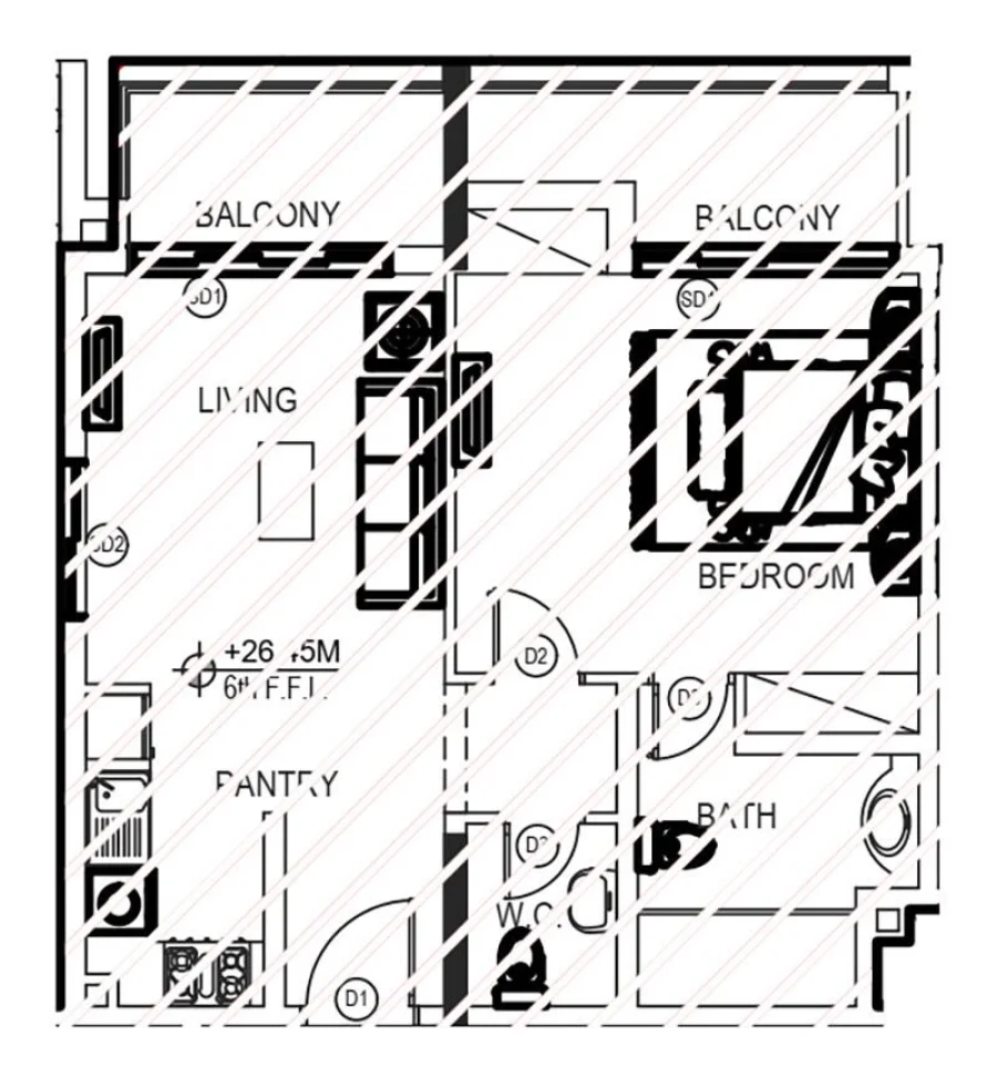 1 BR — 1 Bedroom Type-4