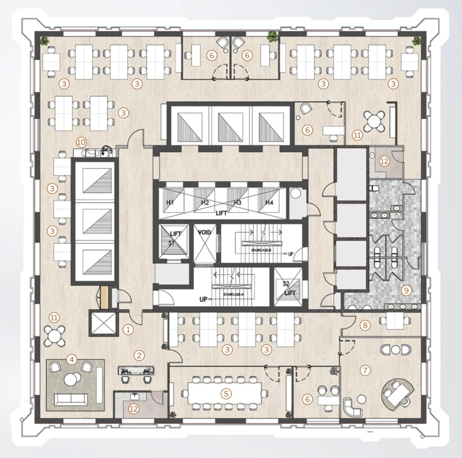 NA — Office Full Floor