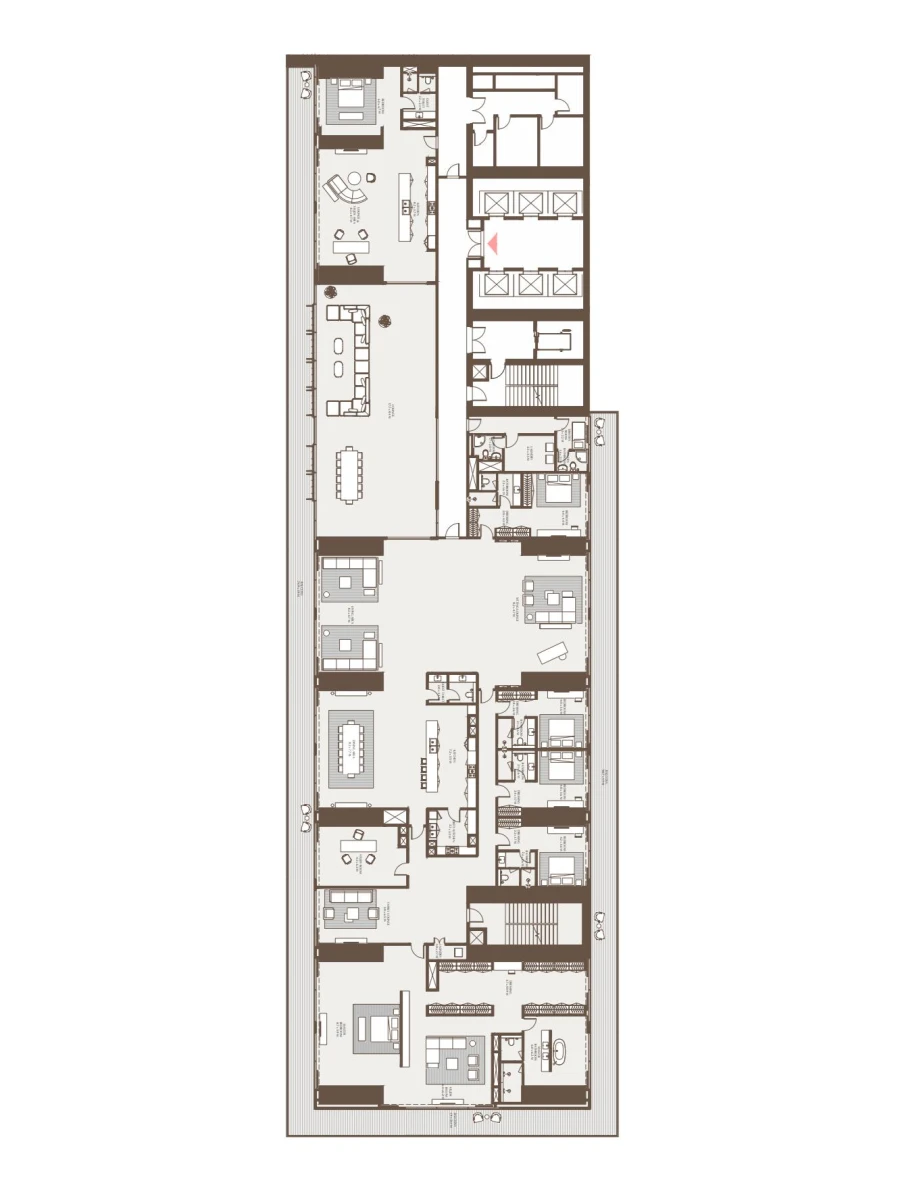 6 BR — 6 Bedroom Penthouse A