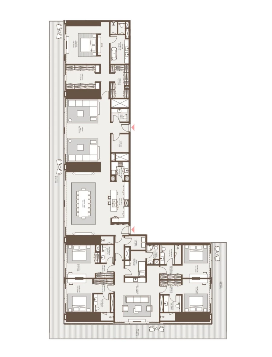 5 BR — 5 Bedroom Residence A