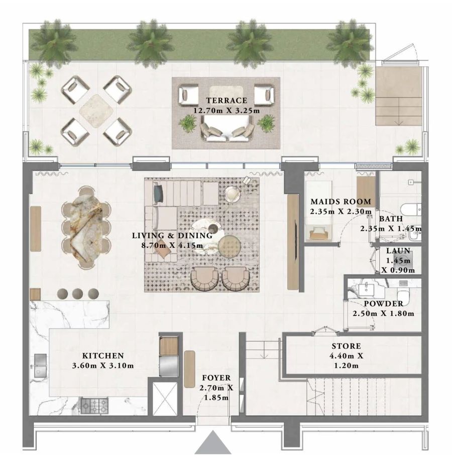 3 BR — 3 Bedroom Townhouse Type 4