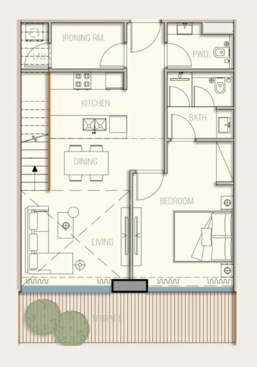 2 BR — 2BHK Duplex