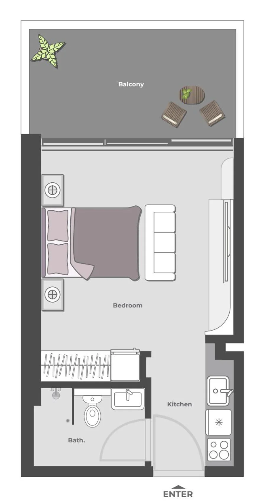 Studio — Studio Unit 107