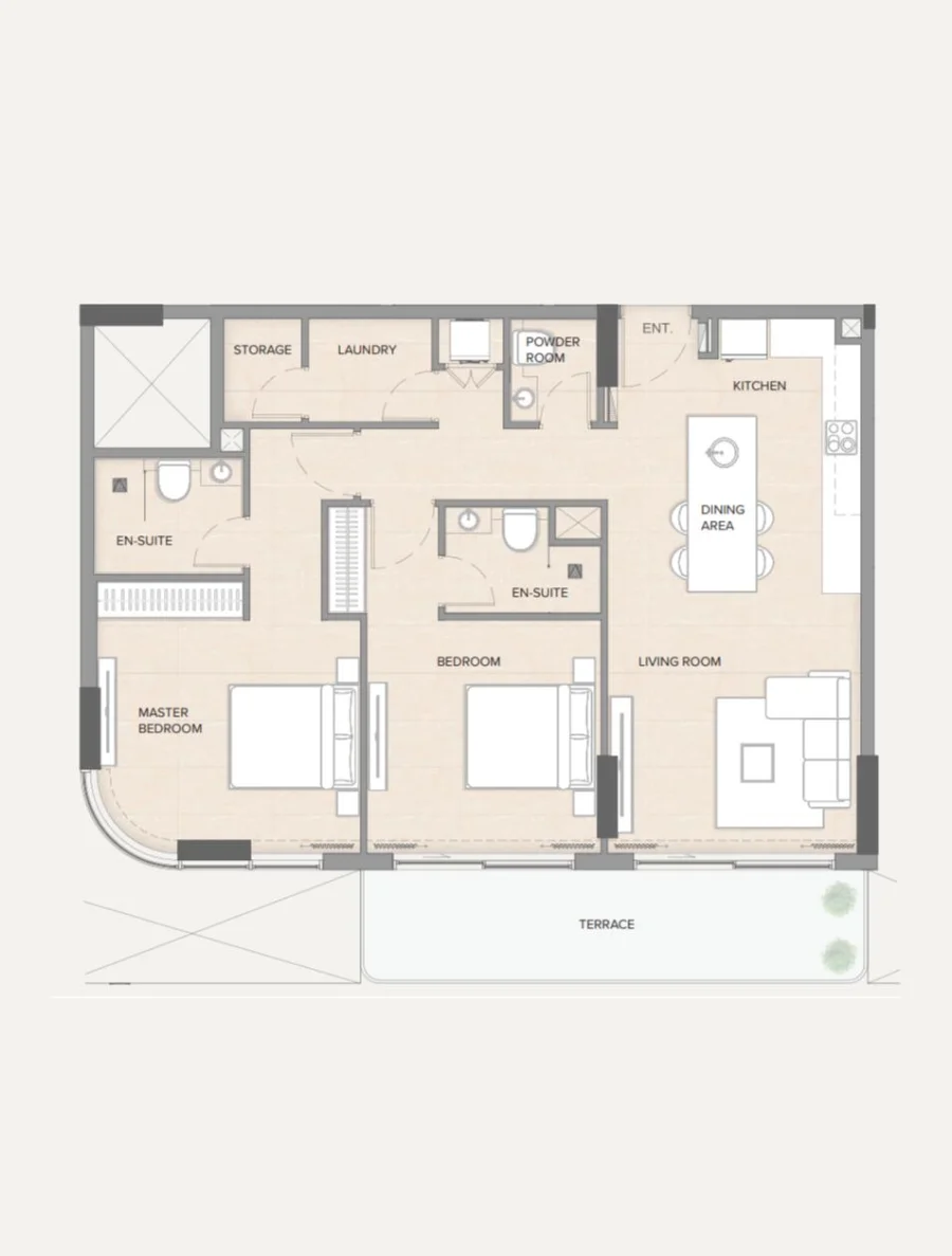 2 BR — 2 Bedroom Type A5