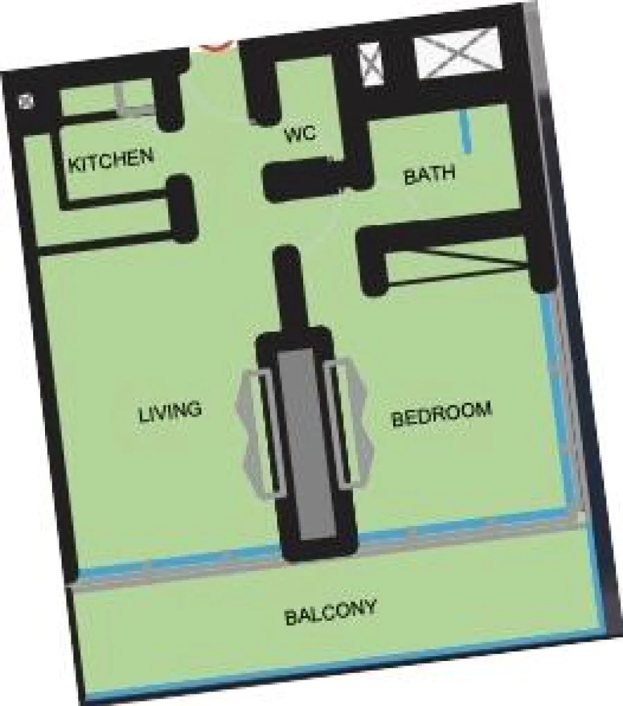 1 BR — 1 Bedroom