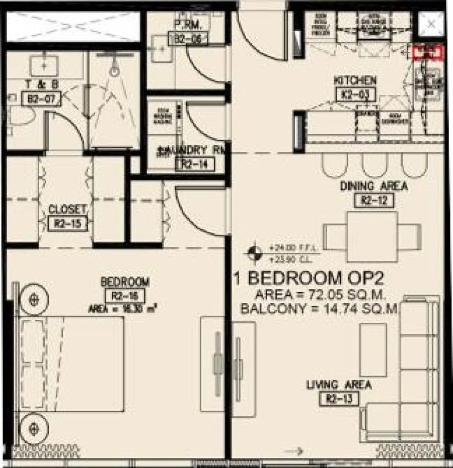 1 BR — 1 Bedroom
