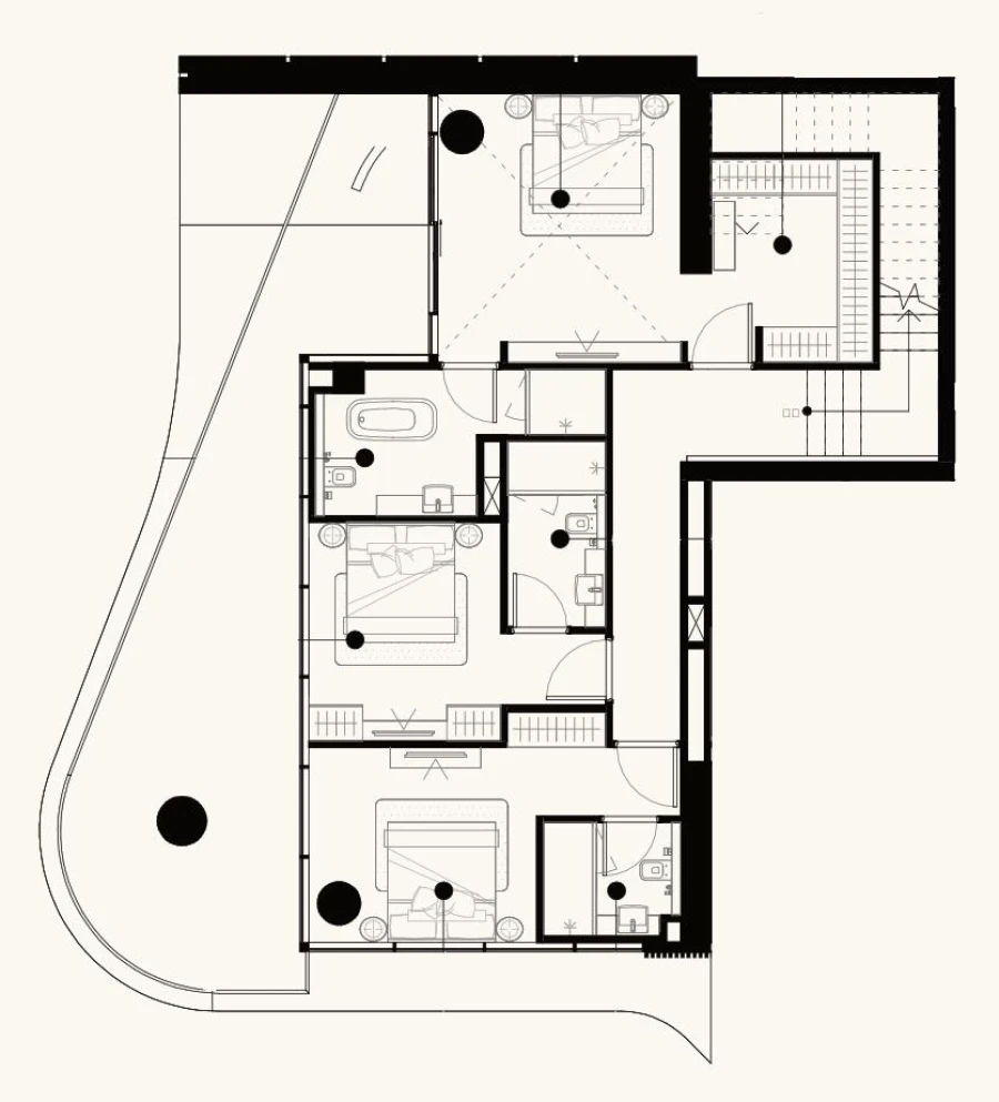 3 BR — DUPLEX 3 BED (TYPE-01)