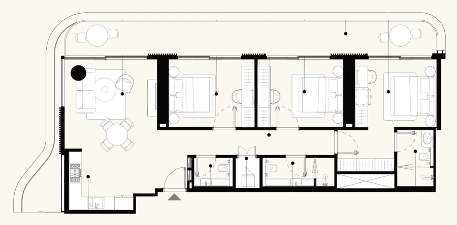 3 BR — 3 BEDROOM (TYPE-01A)