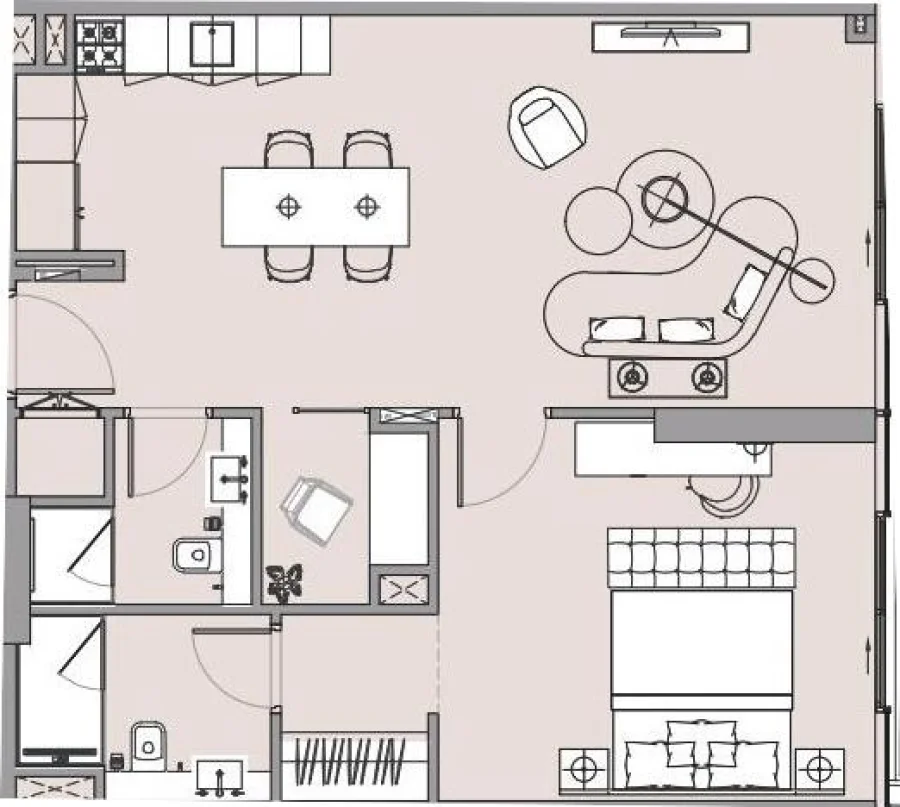 1 BR — 1 Bedroom