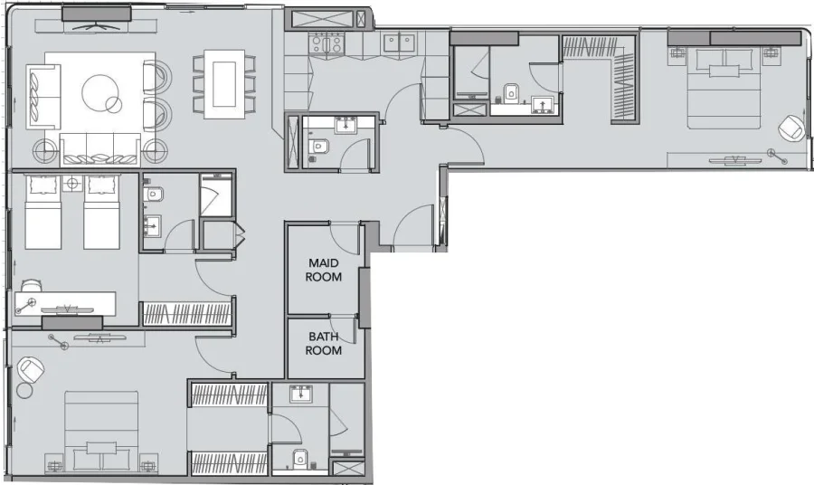 3 BR — 3 Bedroom