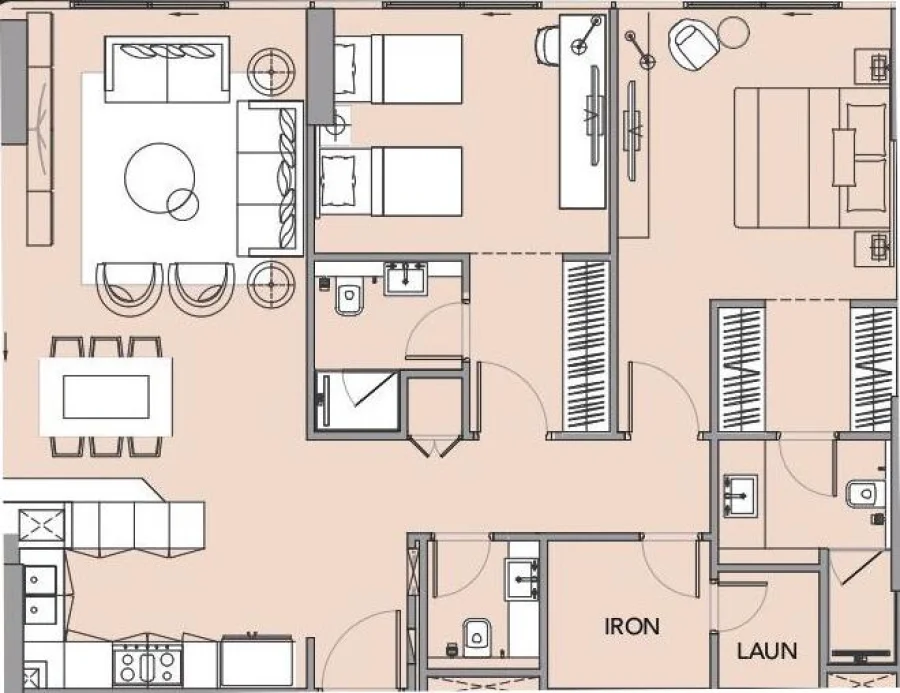 2 BR — 2 Bedroom