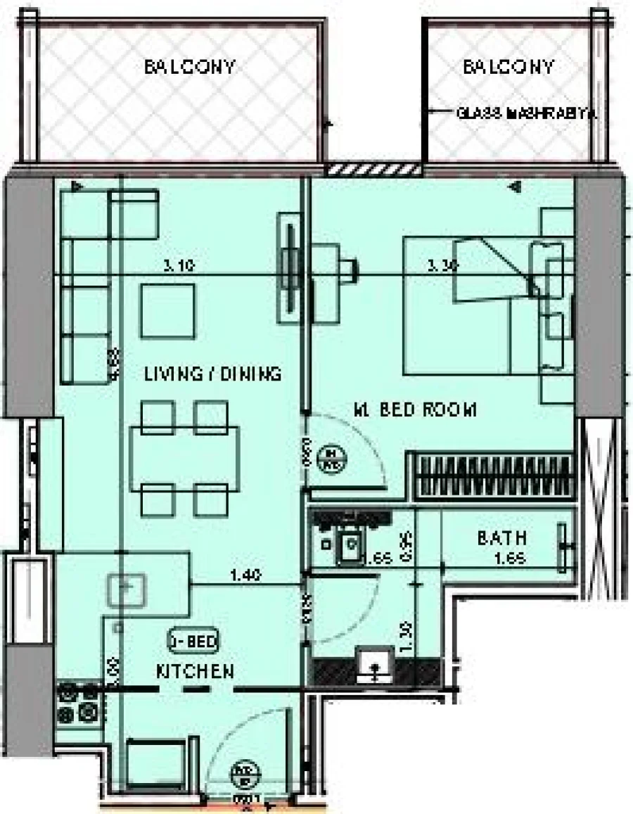 1 BR — 1 B/R BR Group