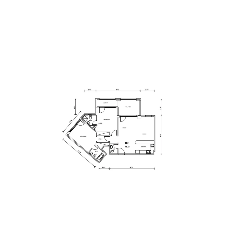 2 BR — 2 Bedroom