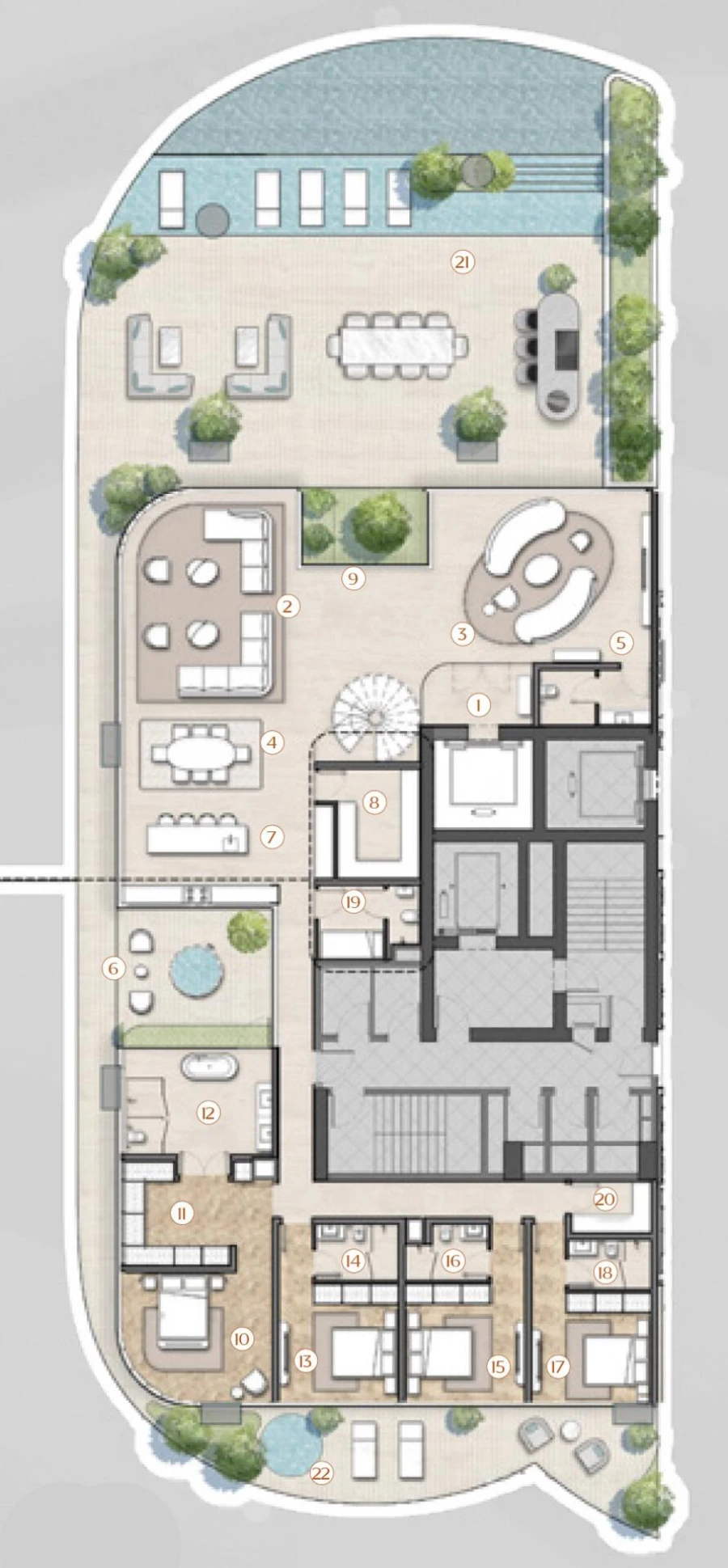 4 BR — 4 Bedroom Sky Villas Type C