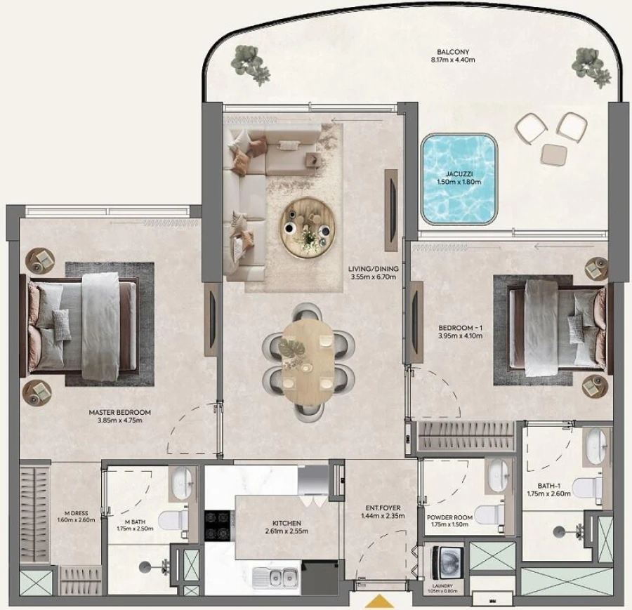 2 BR — 2 Bedroom