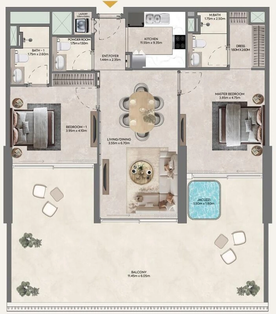 2 BR — 2 Bedroom