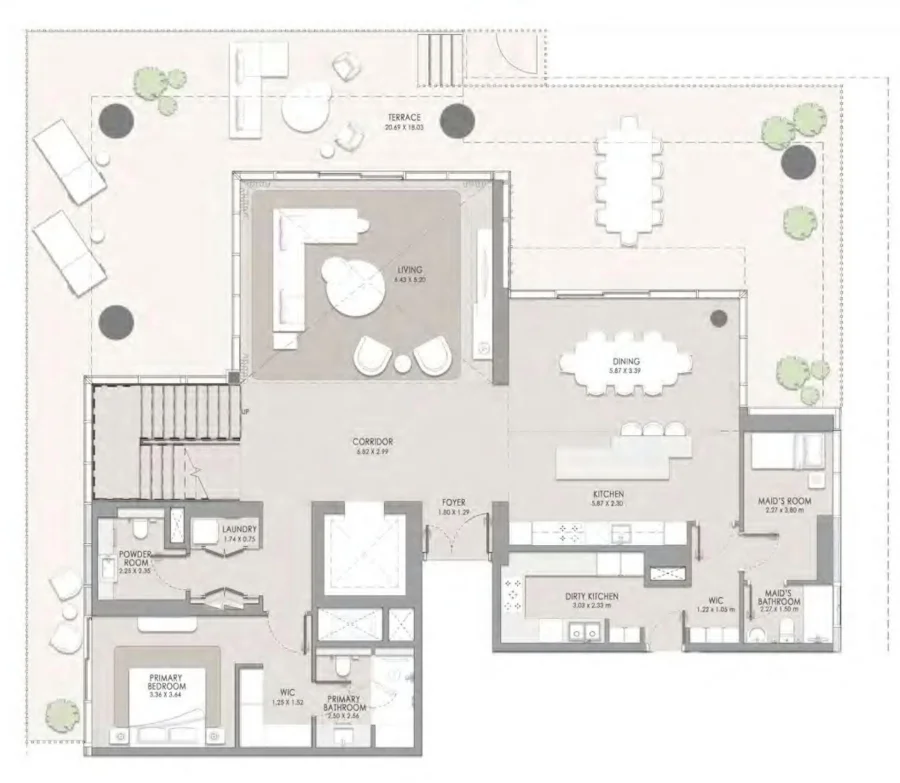 4 BR — 4 Bedroom-Duplex Type A