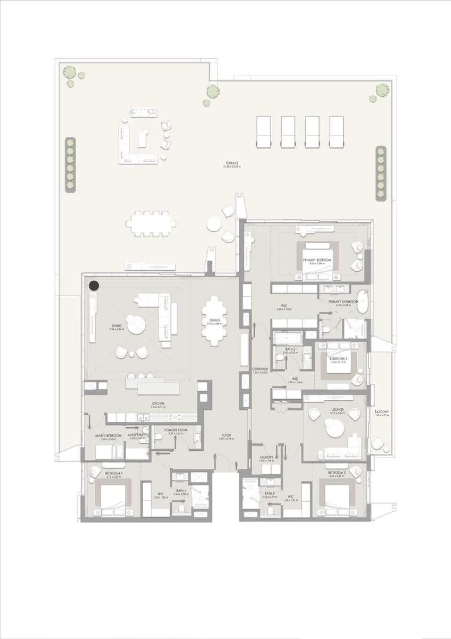 4 BR — 4 Bedroom Type A M