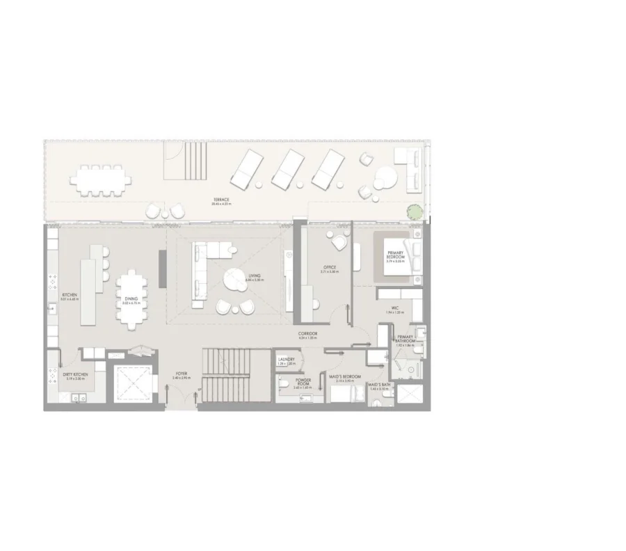 4 BR — 4 Bedroom Duplex Type C