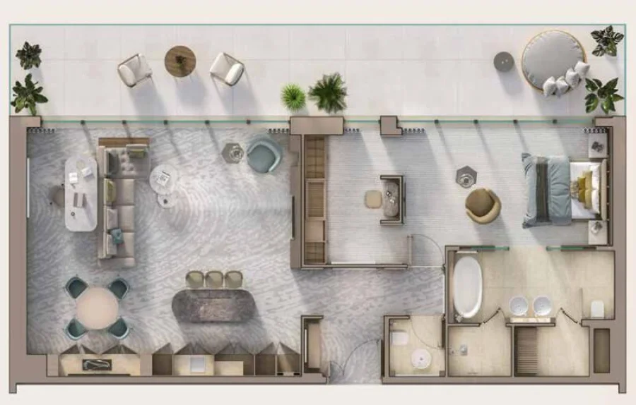 1 BR — 1 Bedroom