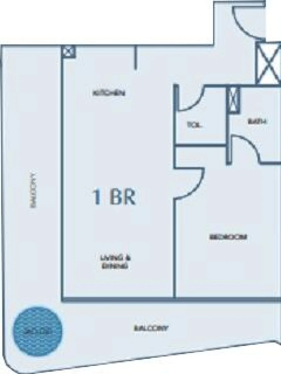 1 BR — 1 Bedroom