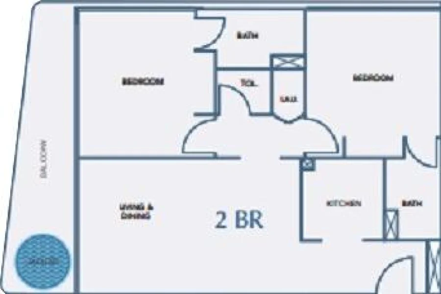 2 BR — 2 Bedroom