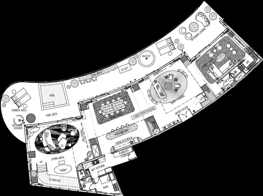 4 BR — 4 Bedroom Penthouse