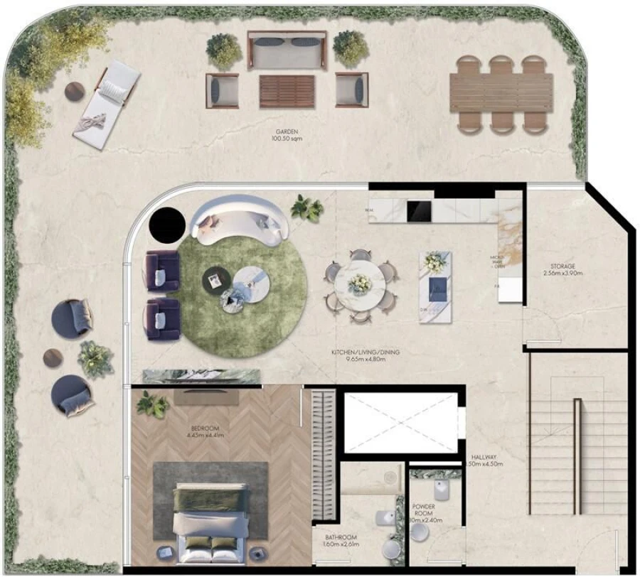 4 BR — 4 Bedroom TH Type 05