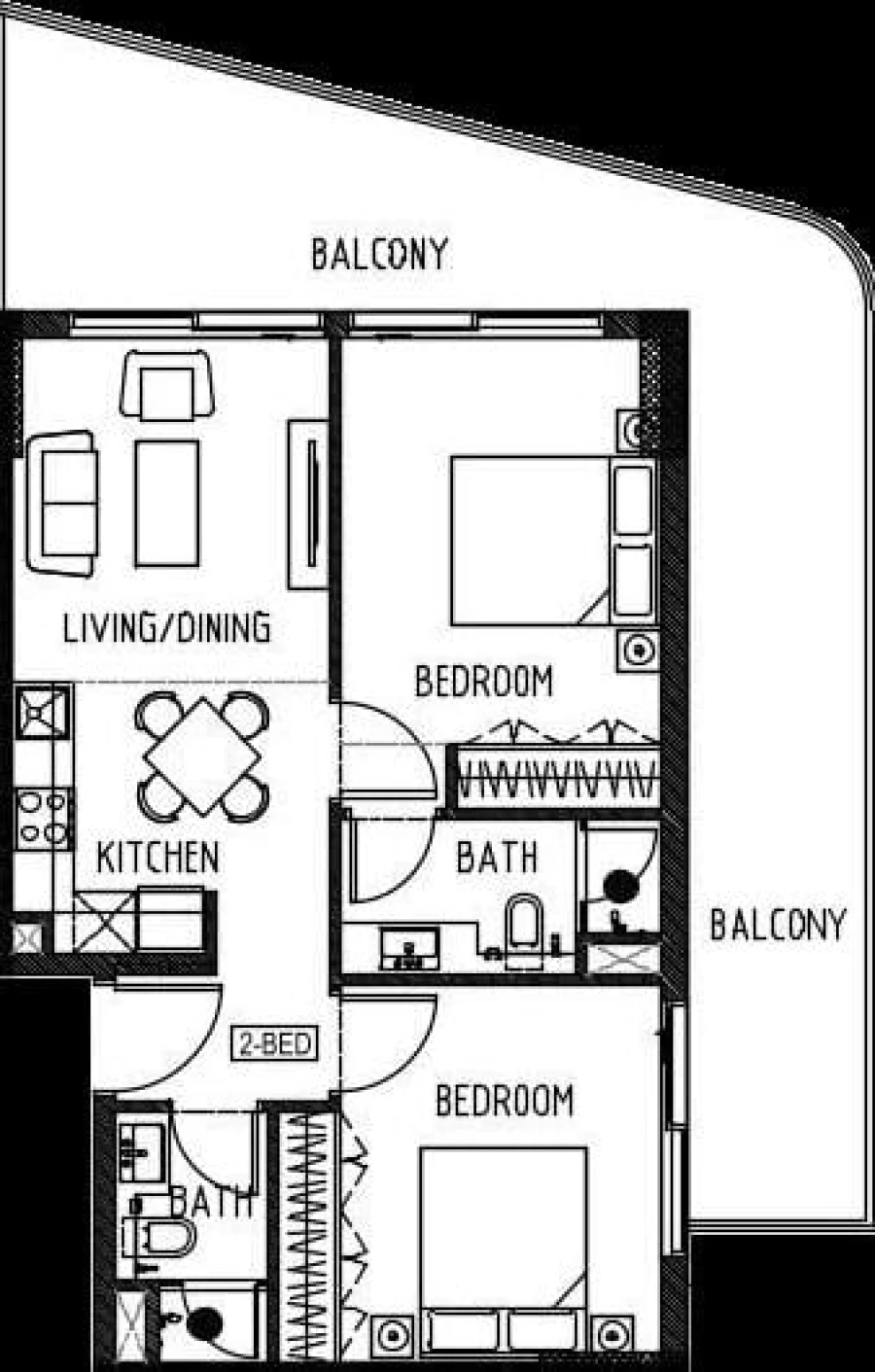2 BR — 2 Bedroom