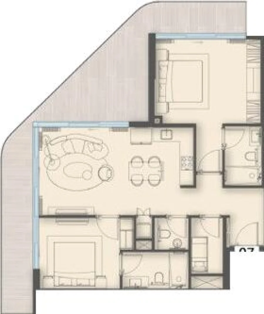 2 BR — 2 Bedroom
