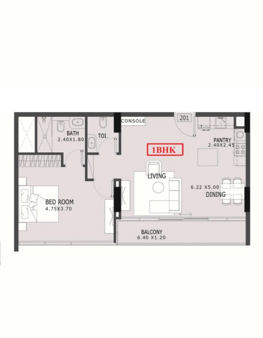 1 BR — 1 Bedroom