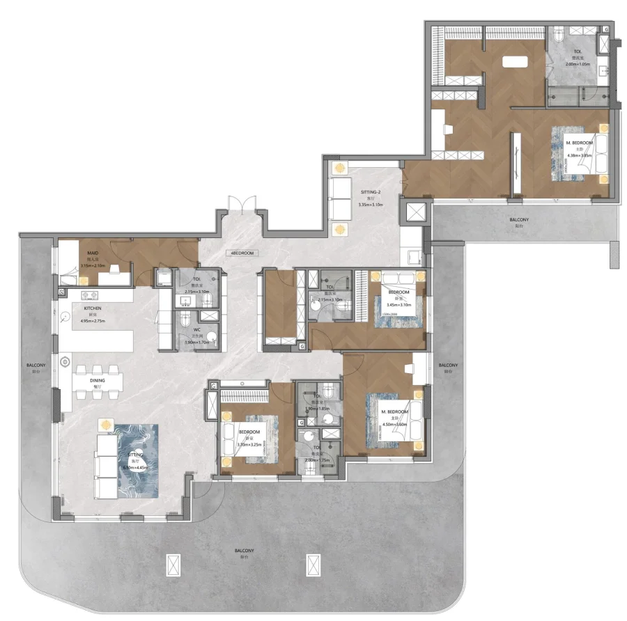 4 BR — 4 Bedroom