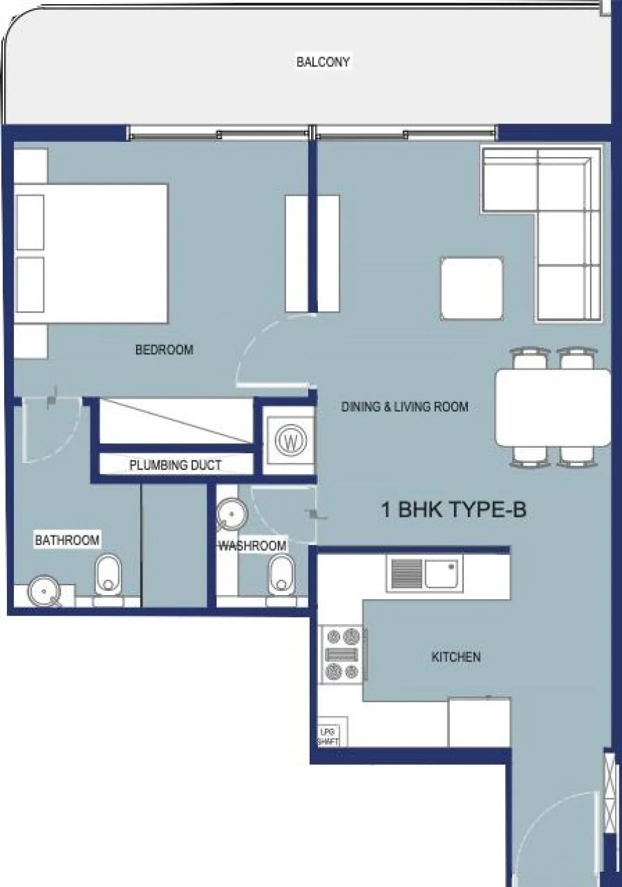 1 BR — 1 Bedroom