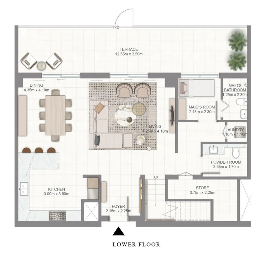 3 BR — 3 Bedroom Townhouse Type 1A