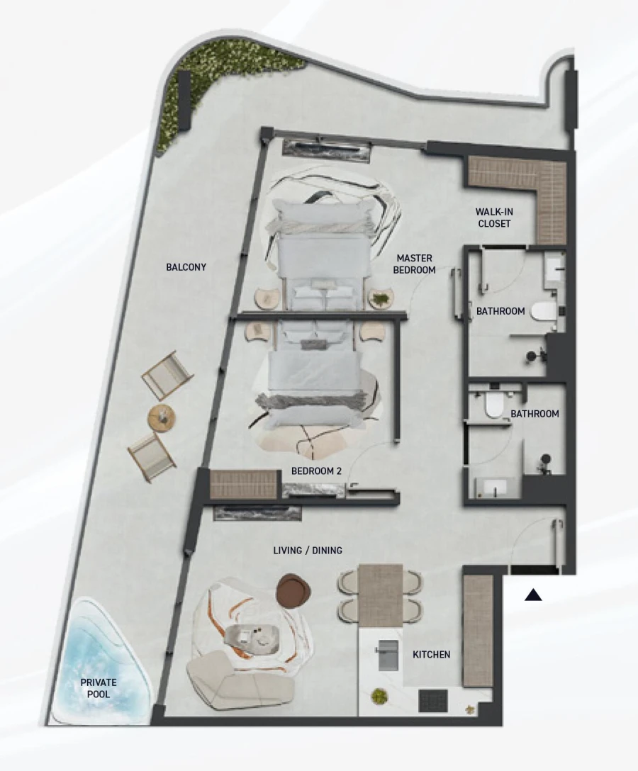2 BR — 2 Bedroom Type 3