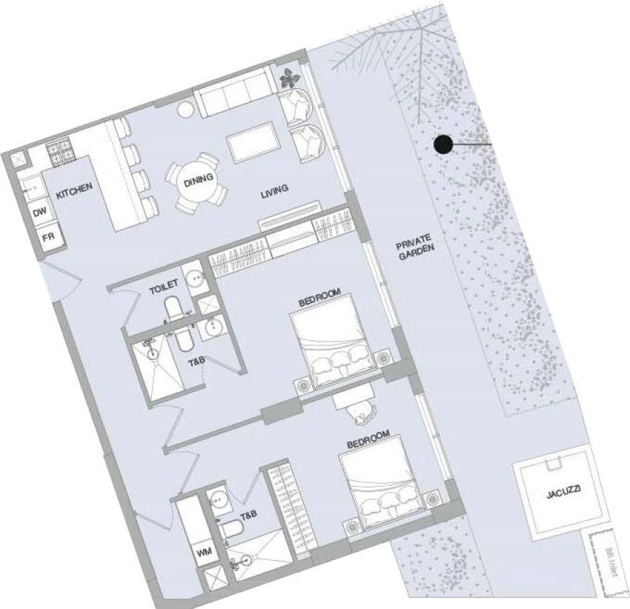2 BR — 2 Bedroom Type 5