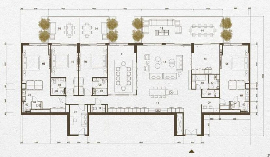 4 BR — 4 Bedroom Penthouse