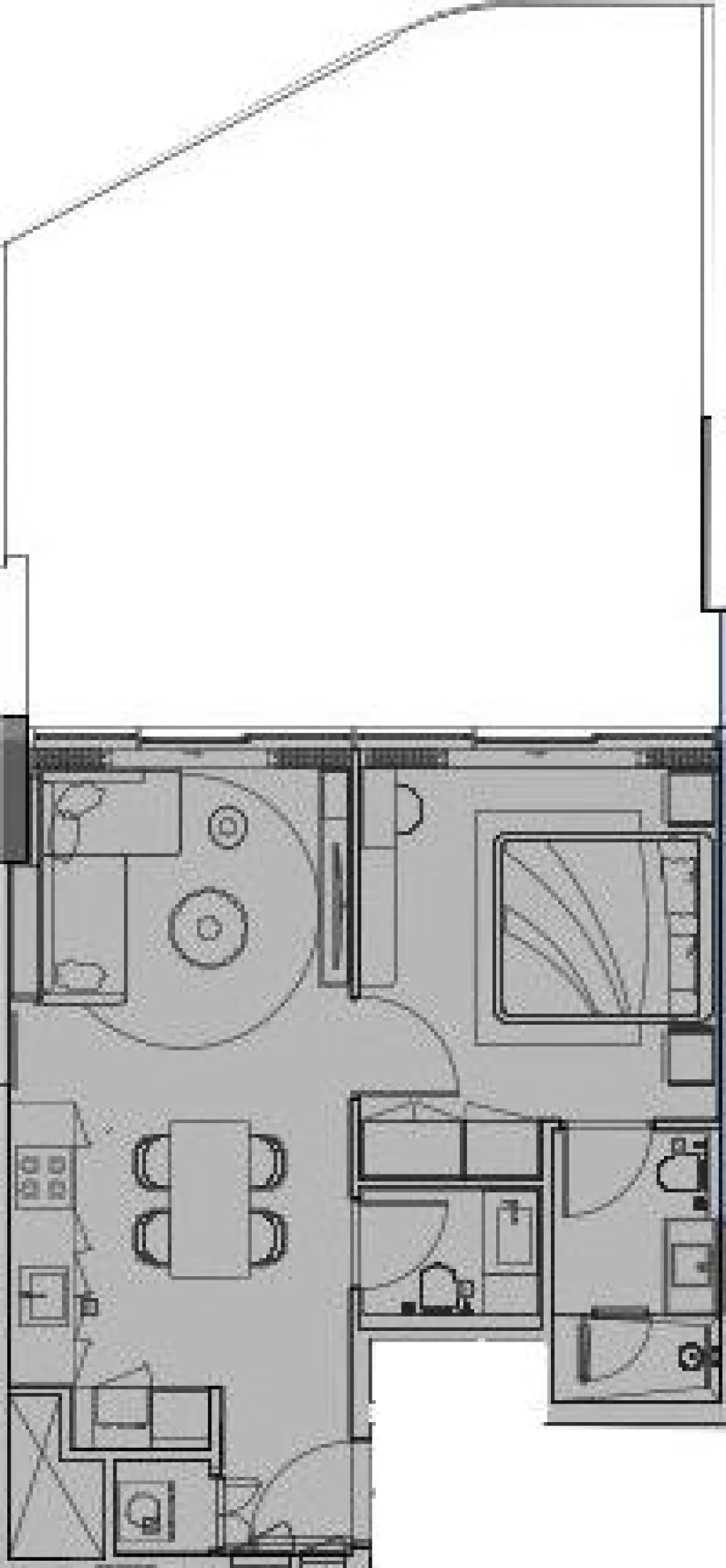 1 BR — 1 Bedroom