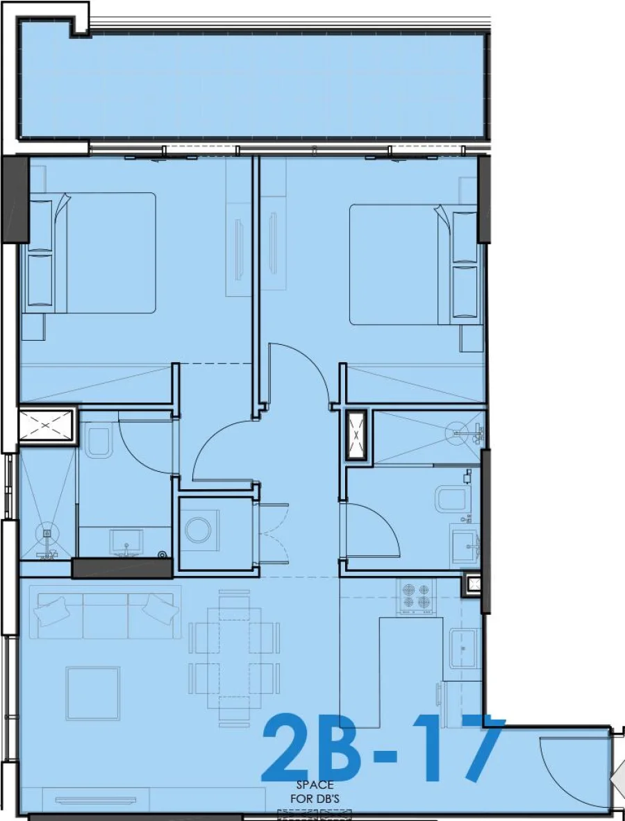 2 BR — 2 Bedroom Type 6