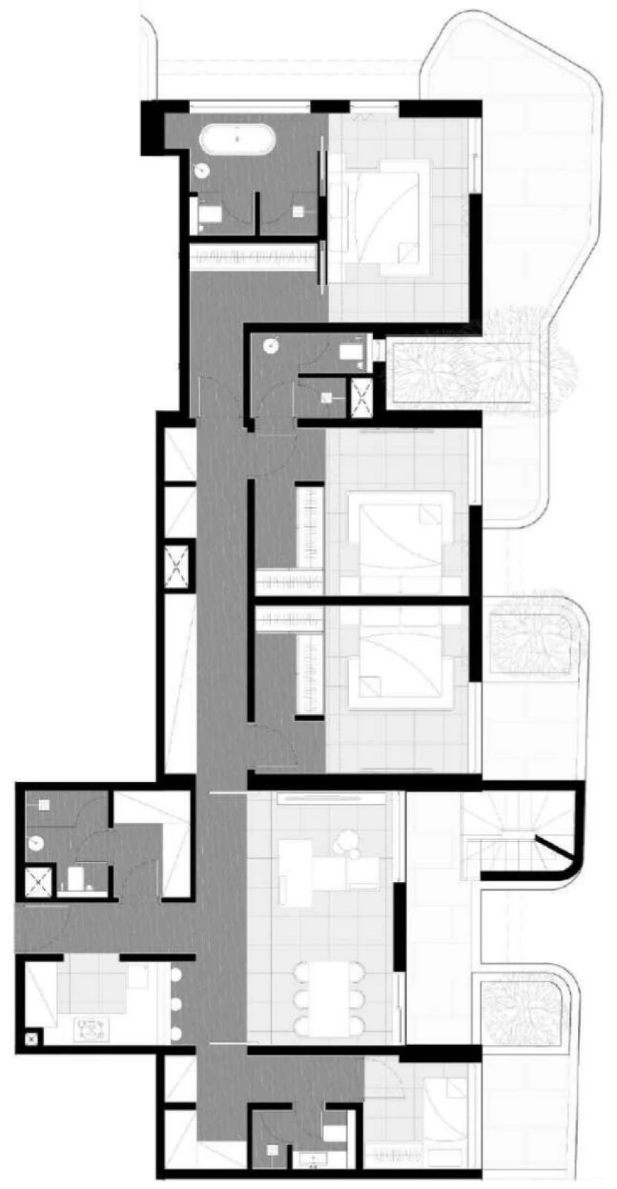 3 BR — 3 Bedroom Penthouse Type G