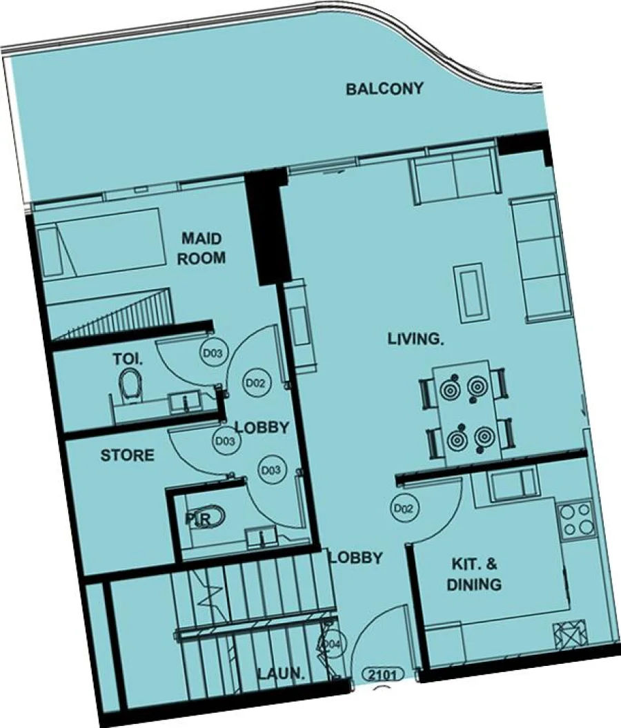 3 BR — 3 Bedroom