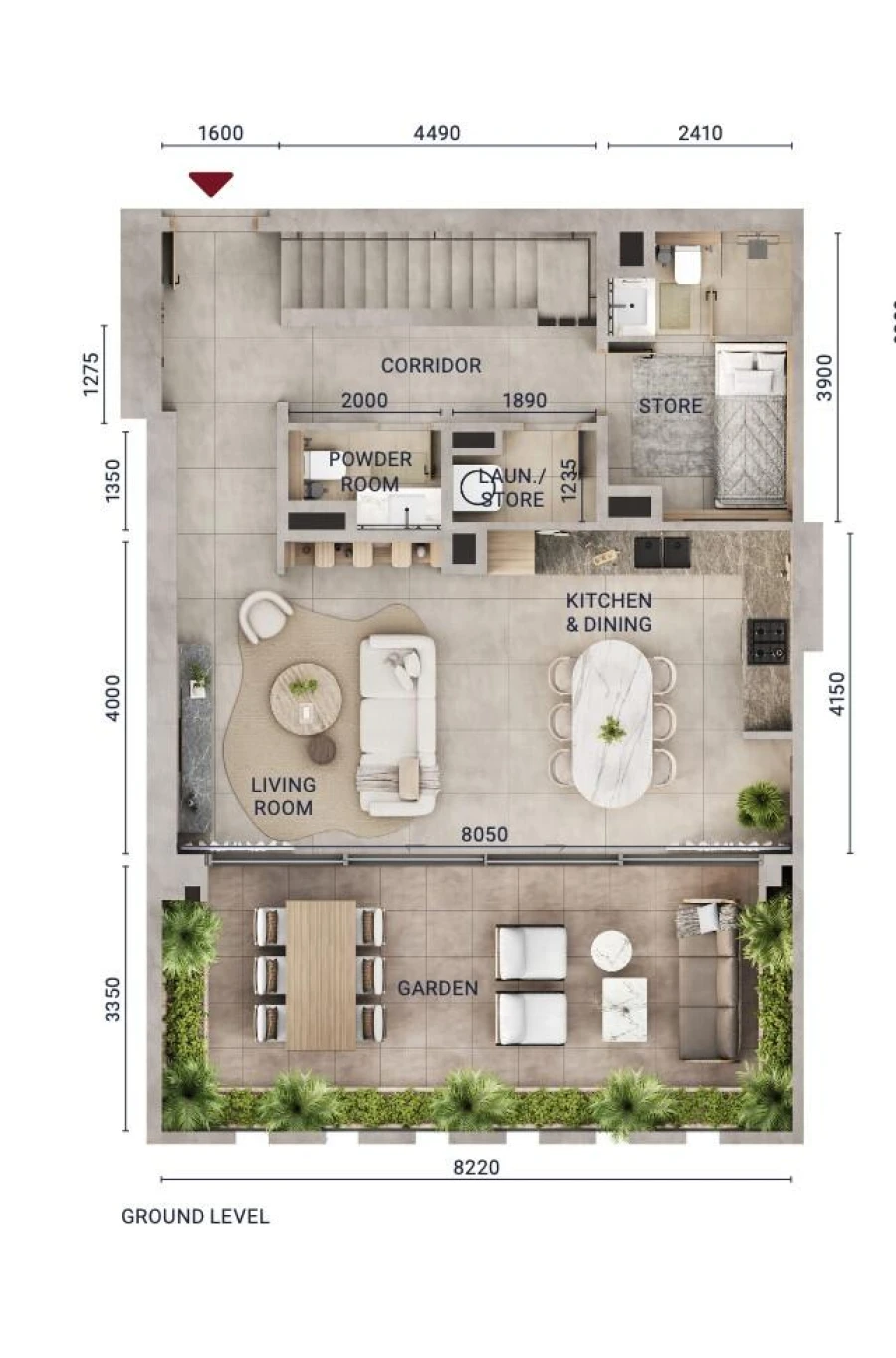 2 BR — LOFT APARTMENT TYPE L