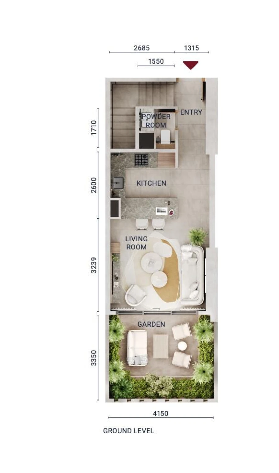 1 BR — LOFT APARTMENT TYPE L