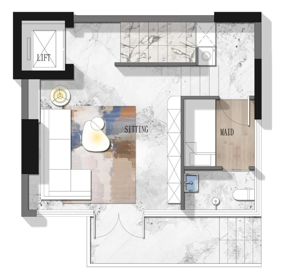 3 BR — Townhouse-3BR