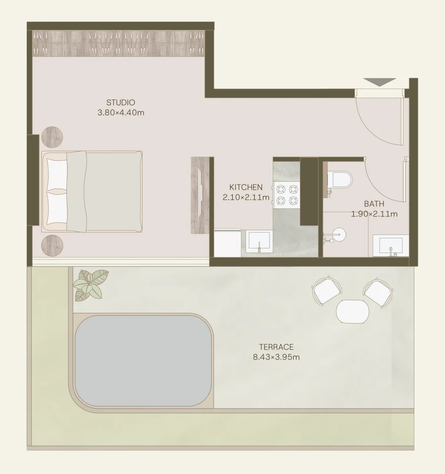 Studio — Studio Unit 103