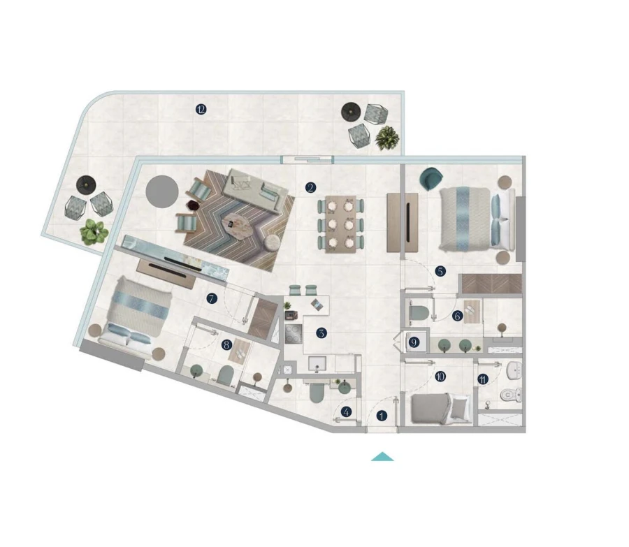 2 BR — 2 BR PLUS - LI TYPE 4