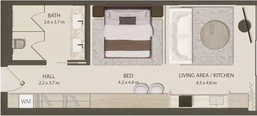 Studio — Junior Suite Type 1