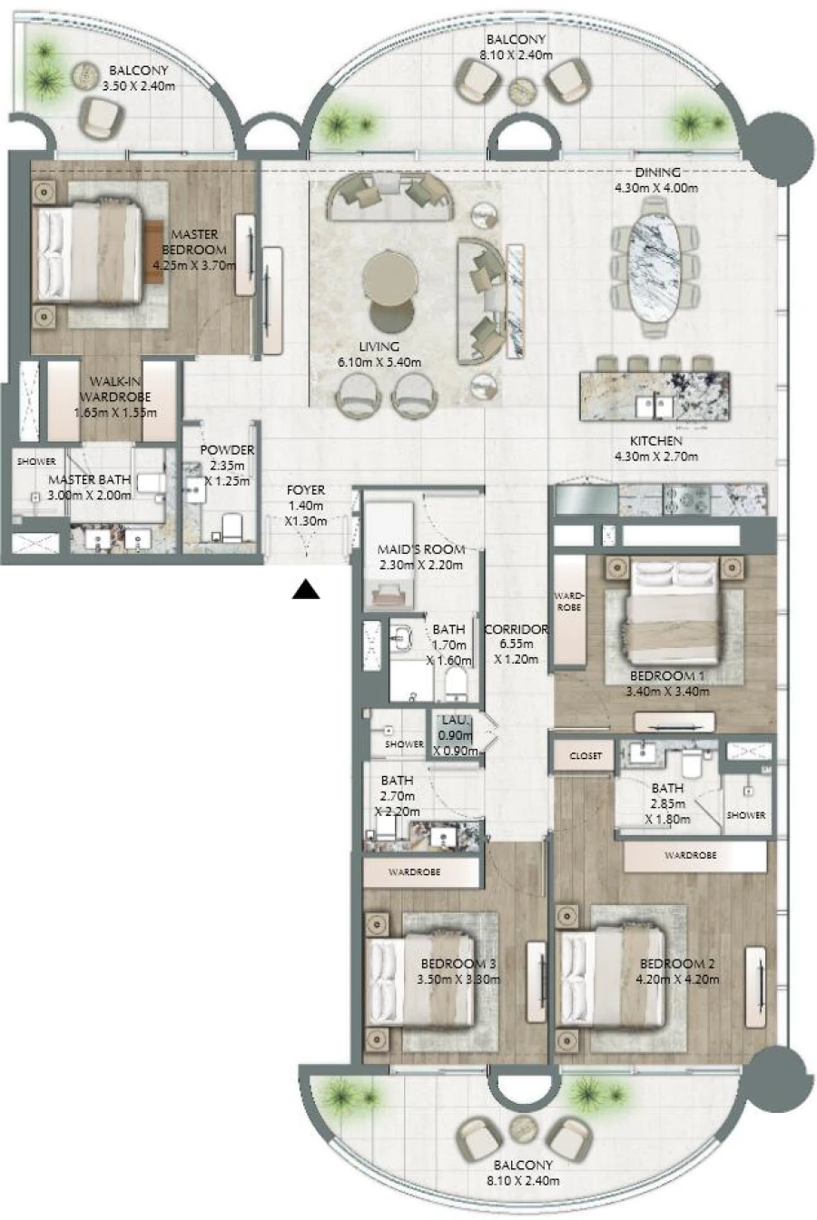 4 BR — 4 Bedroom